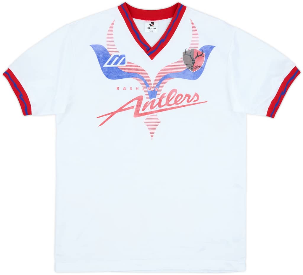 1993-95 Kashima Antlers Mizuno Training Shirt - 7/10 - (L)