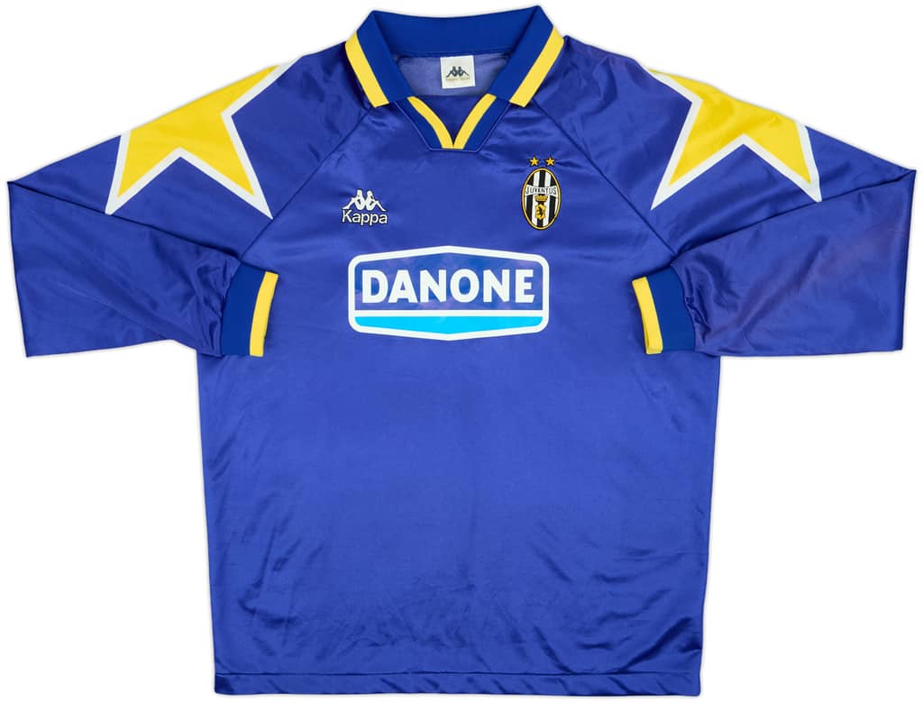 1994-95 Juventus Away L/S Shirt - 9/10 - (XL)