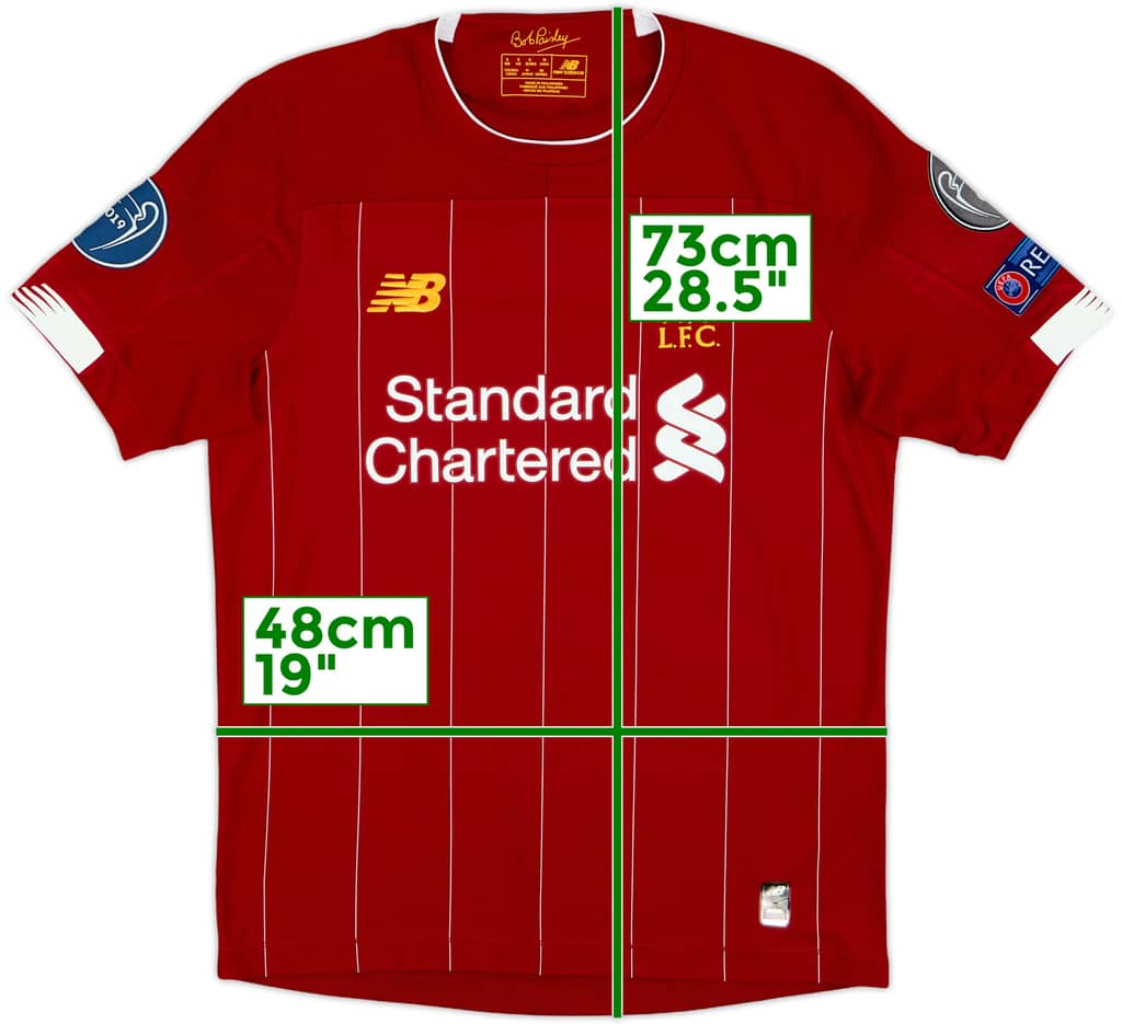 2019-20 Liverpool Home Shirt - 10/10 - (S)