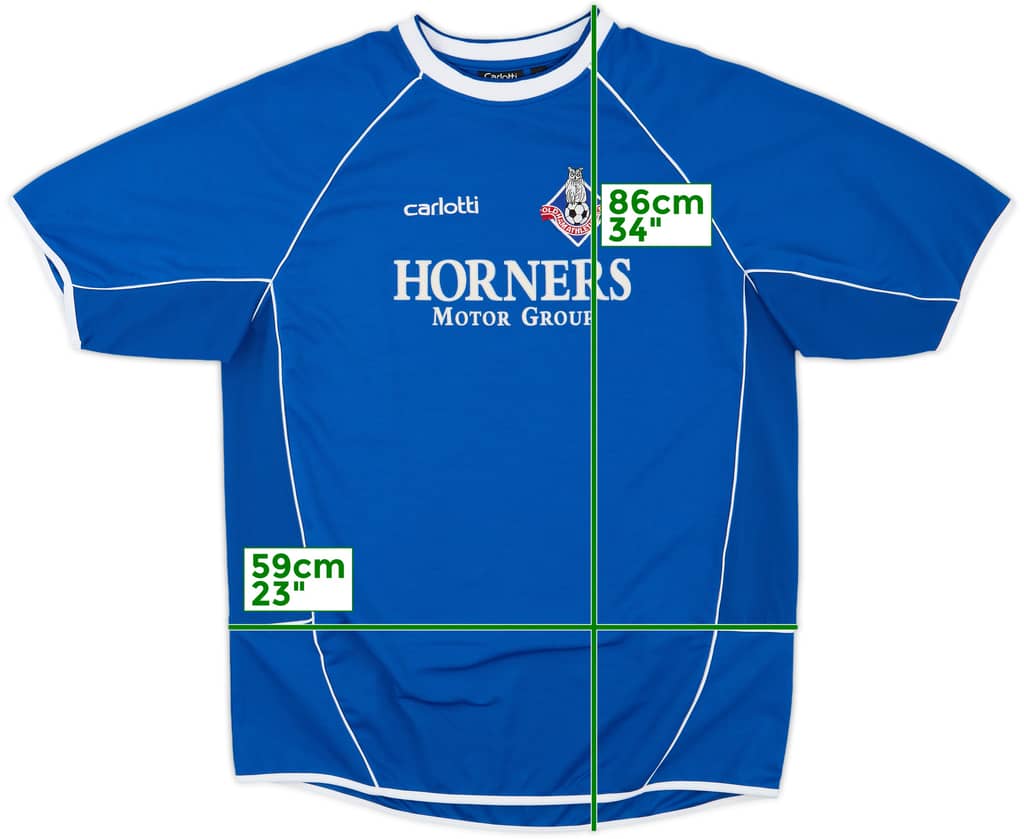 2004-05 Oldham Athletic Home Shirt - 10/10 - (XL)