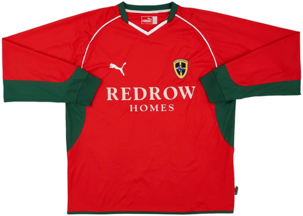 2004-05 Cardiff Away L/S Shirt - 6/10 - (L)