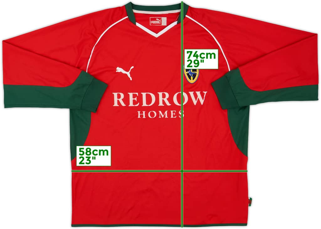 2004-05 Cardiff Away L/S Shirt - 6/10 - (L)
