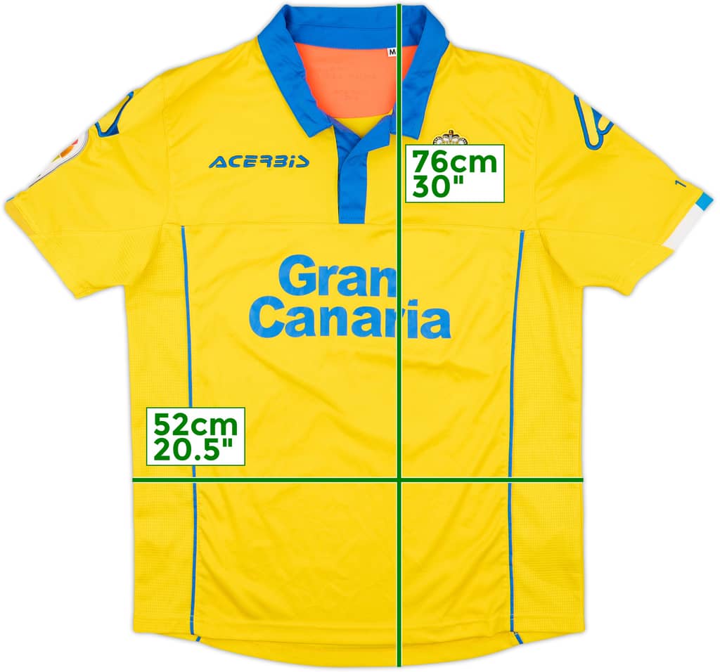 2016-17 Las Palmas Home Shirt - 7/10 - (M)