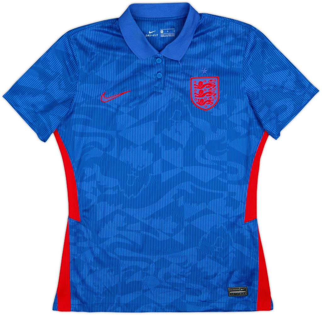 2020-21 England Away Shirt - 9/10 - (Women's M)