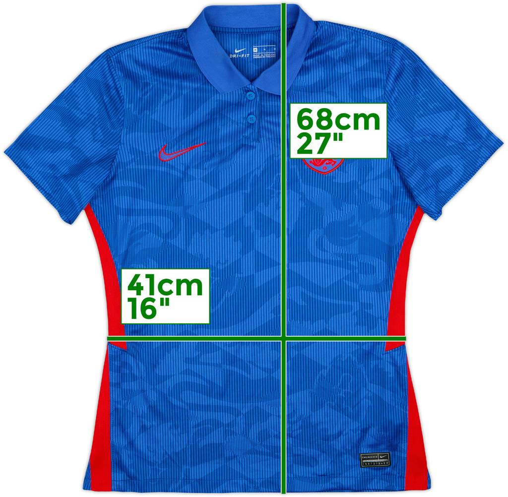 2020-21 England Away Shirt - 9/10 - (Women's M)