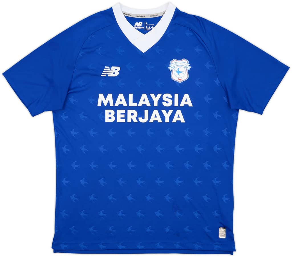 2022-23 Cardiff City Home Shirt - 10/10 - (L)