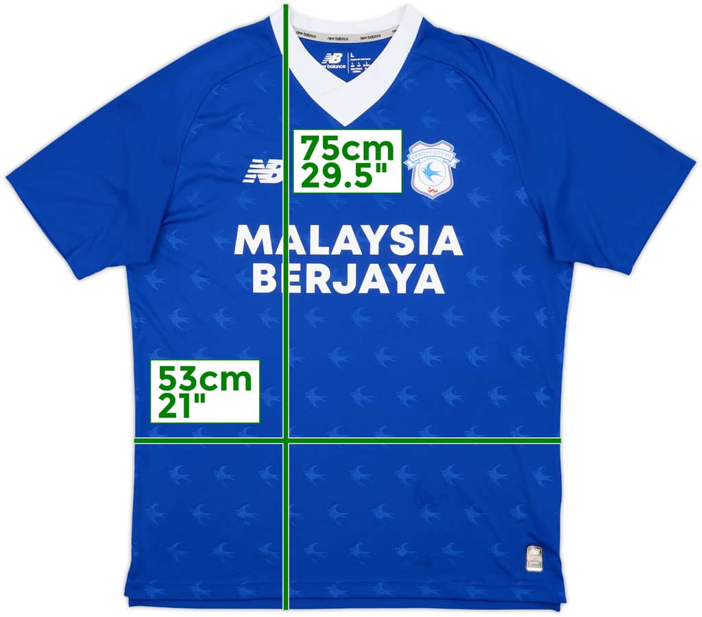 2022-23 Cardiff City Home Shirt - 10/10 - (L)