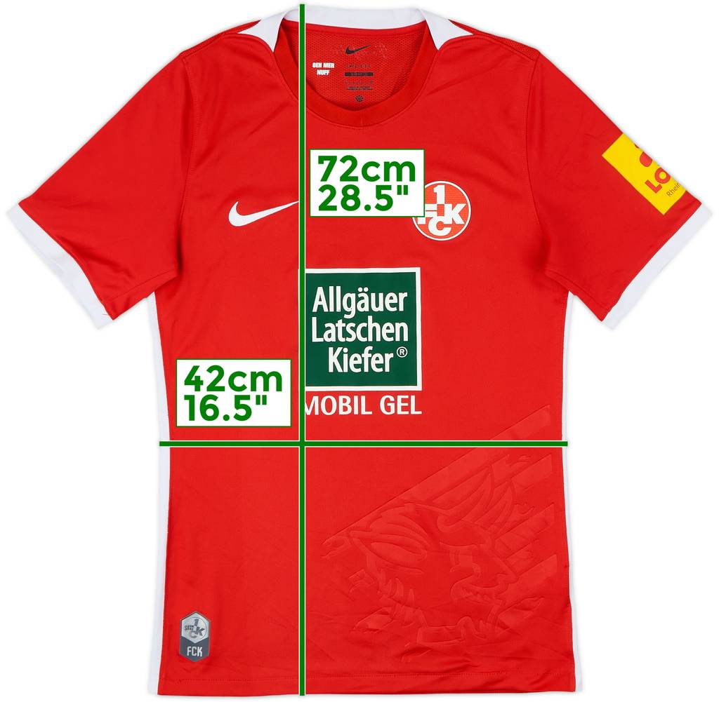 2022-23 Kaiserslautern Home Shirt - 7/10 - (S)