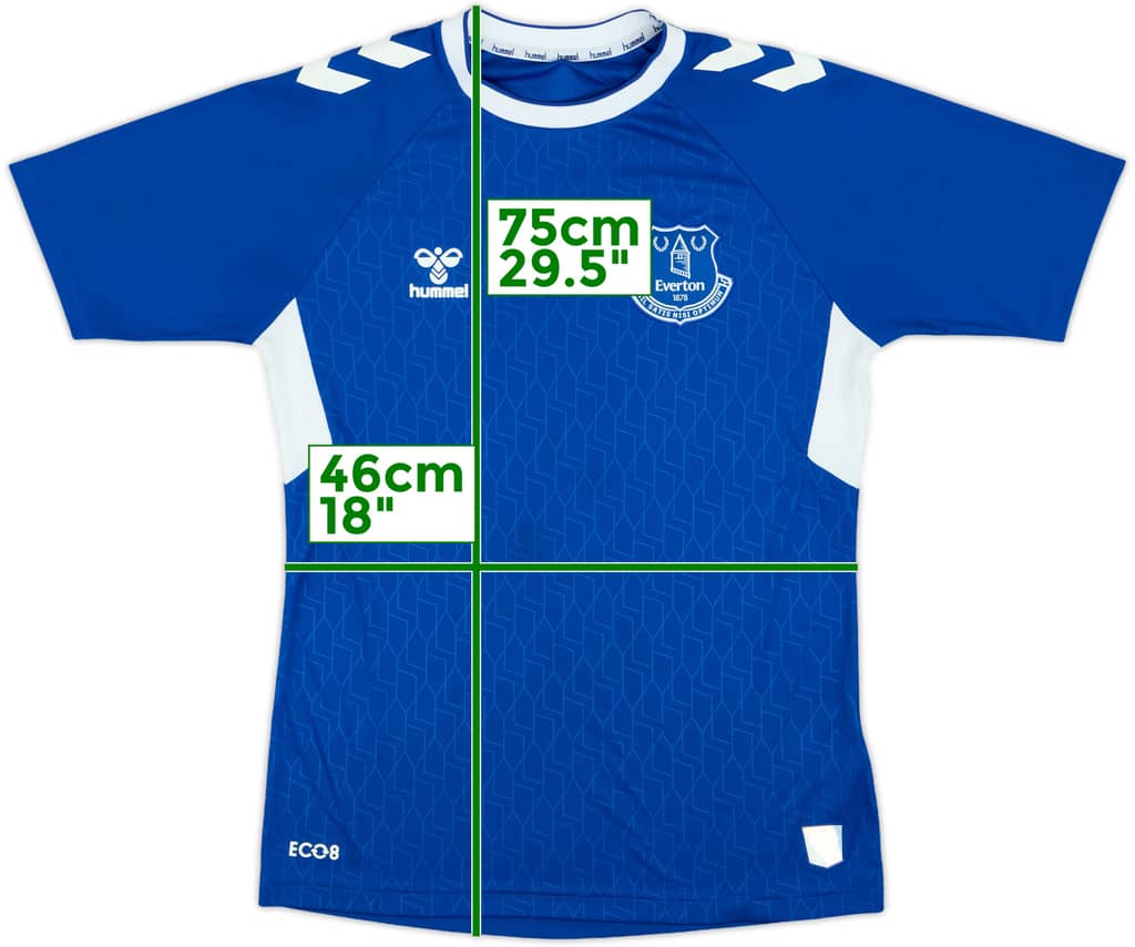 2022-23 Everton Home Shirt - 9/10 - (XS)