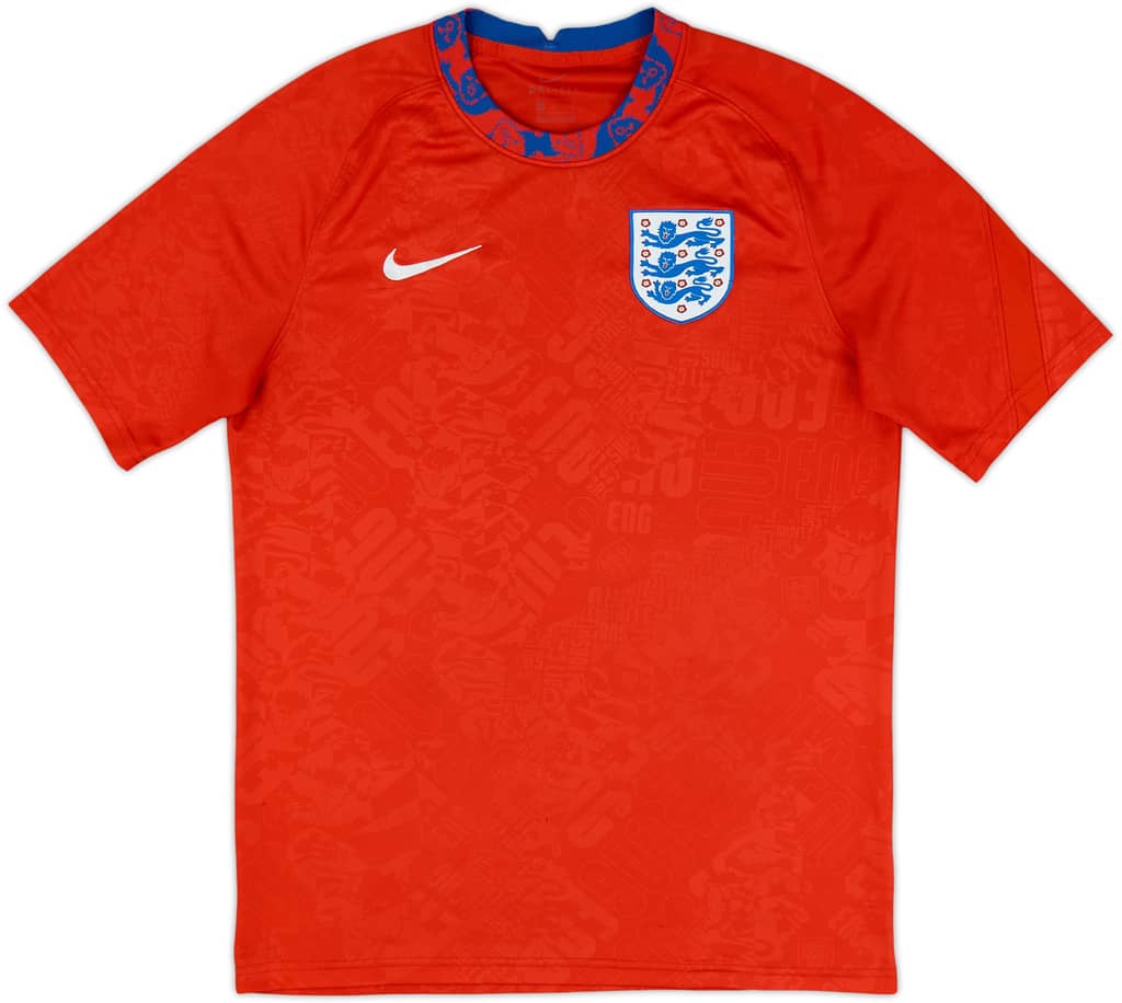 2020-21 England Nike Training Shirt - 6/10 - (M)