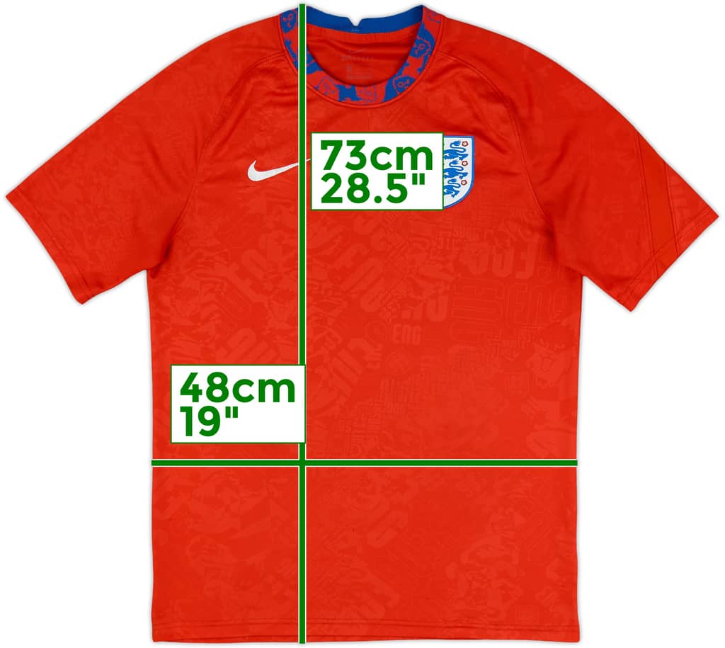 2020-21 England Nike Training Shirt - 6/10 - (M)