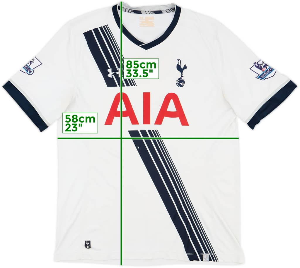 2015-16 Tottenham Home Shirt - 4/10 - (XXL)