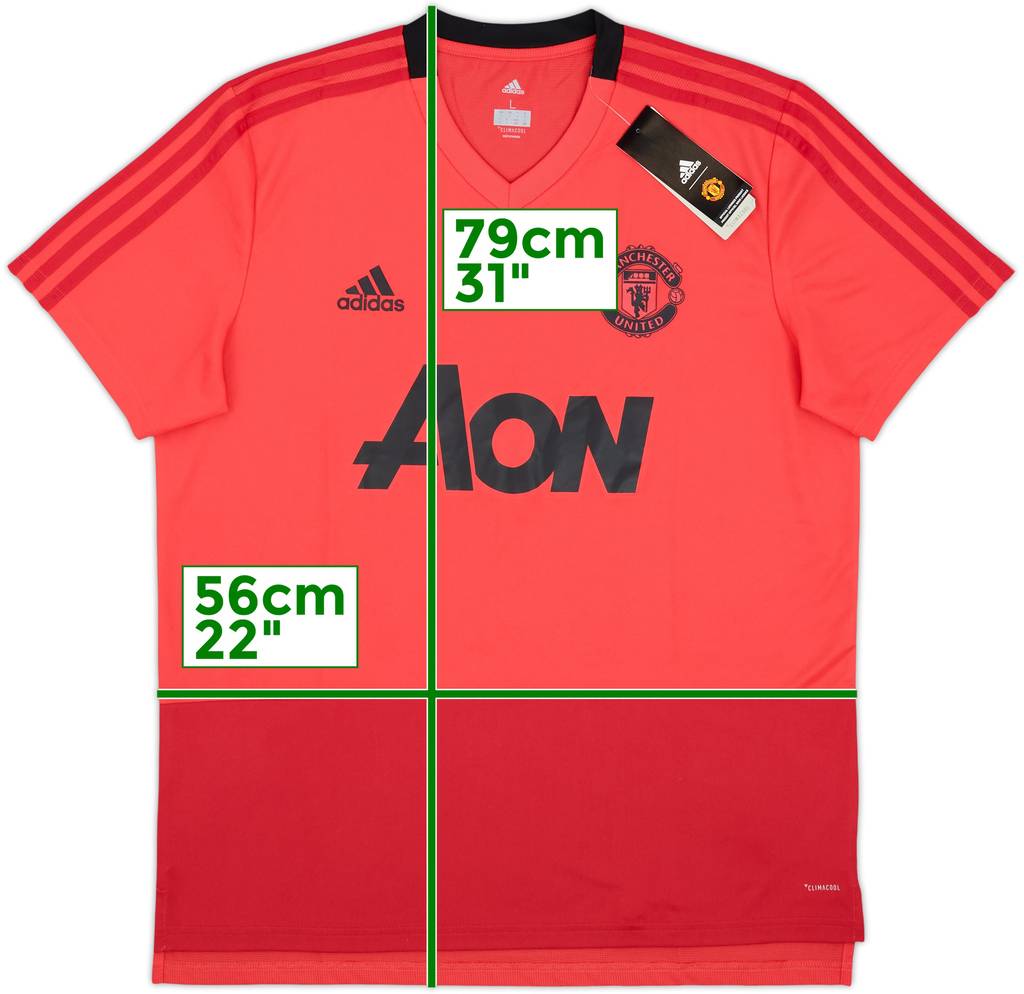 2018-19 Manchester United adidas Training Shirt (L)