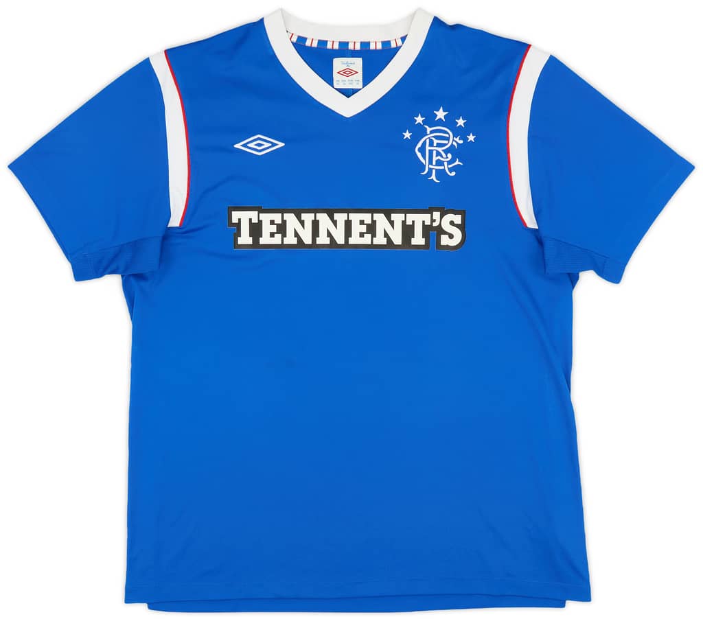 2011-12 Rangers Home Shirt - 8/10 - (XL)