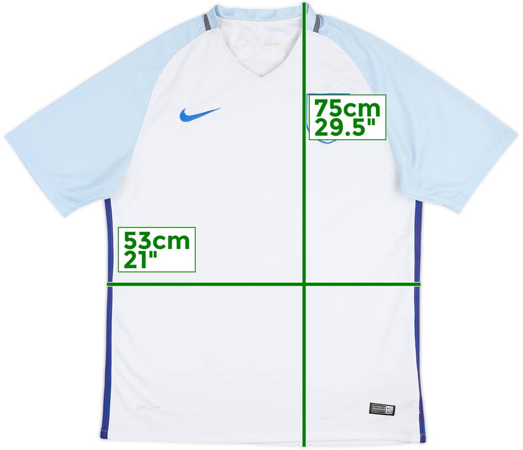 2016-17 Inglaterra Local Camiseta - 5/10 - (XL)