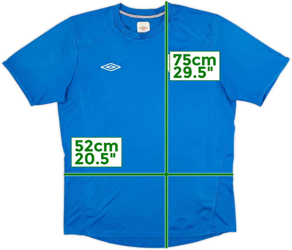 2010-11 England Umbro Training Shirt - 7/10 - (L)