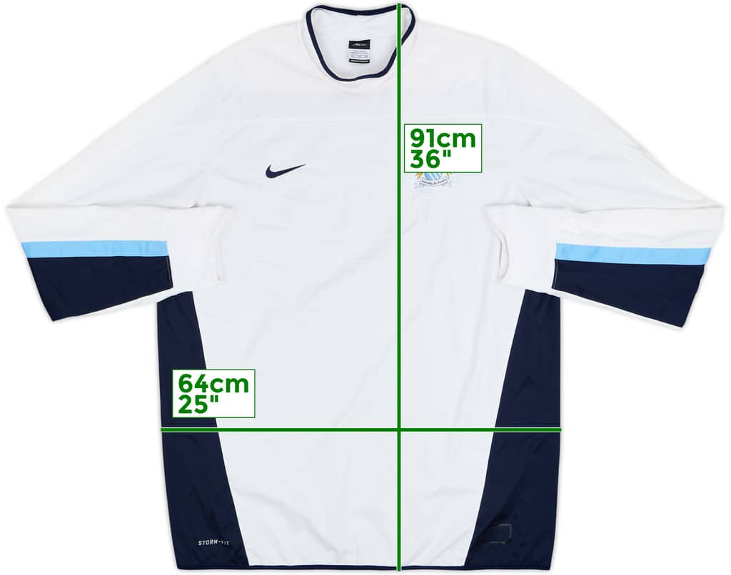 2013-14 Manchester City Nike Drill Top - 8/10 - (XXL)
