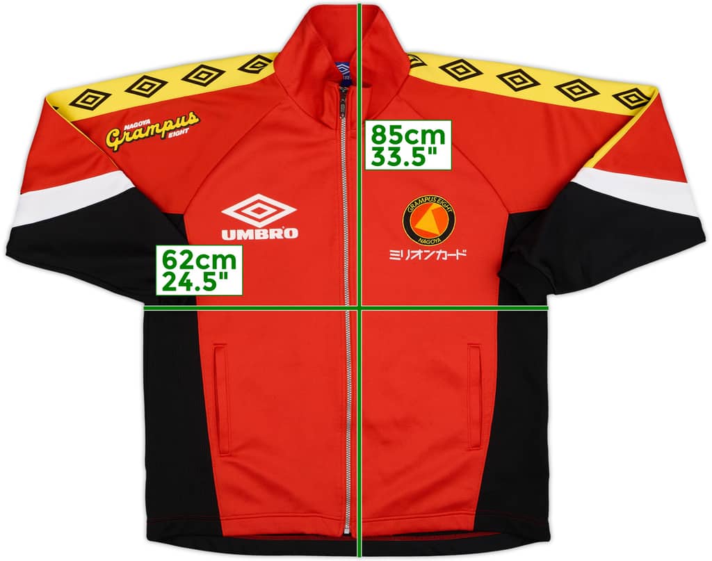 1997 Nagoya Grampus Eight Umbro Track Jacket - 9/10 - (L)