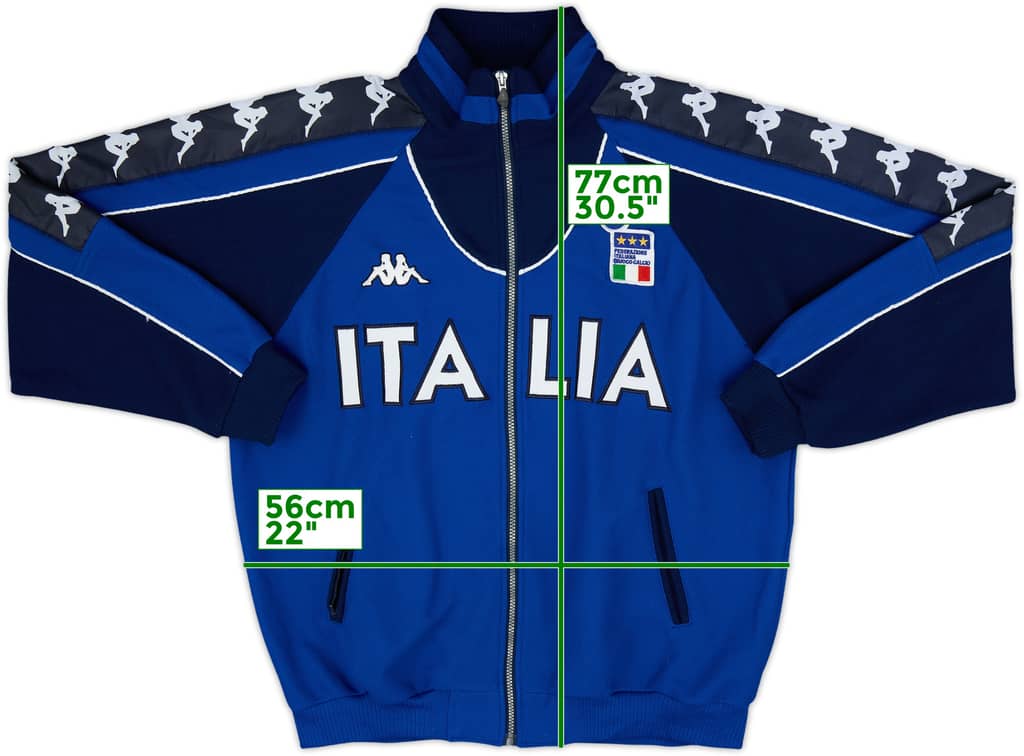 2000-01 Italy Kappa Track Jacket - 9/10 - (L)