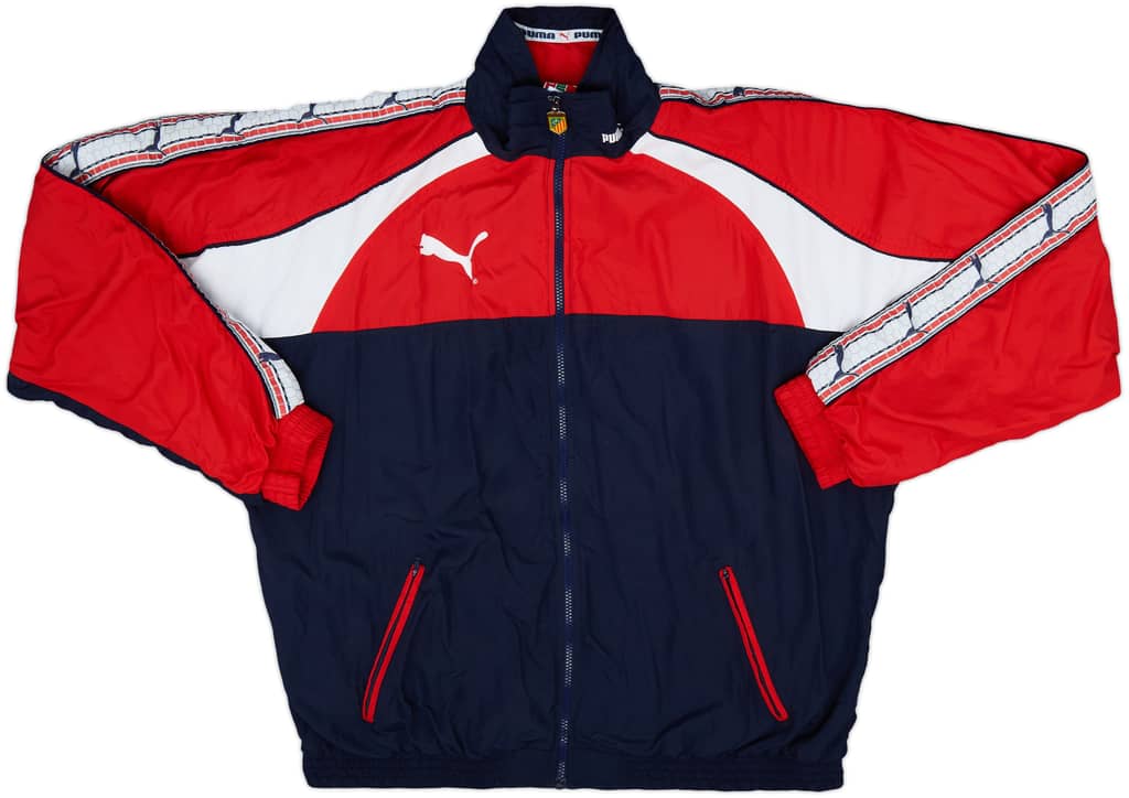 1996-98 Atletico Madrid Puma Track Jacket - 9/10 - (XL)