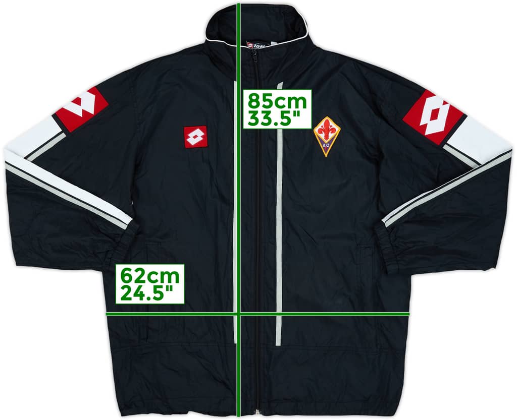 2005-06 Fiorentina Lotto Track Jacket - 8/10 - (L)