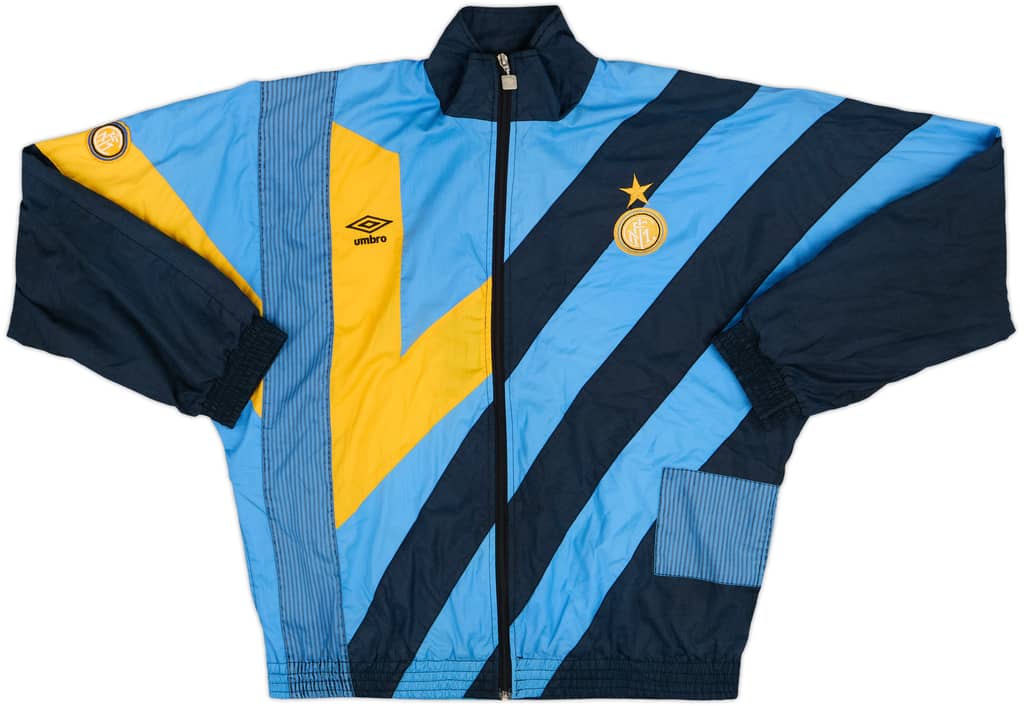 1992-93 Inter Milan Umbro Track Jacket - 8/10 - (XXL)