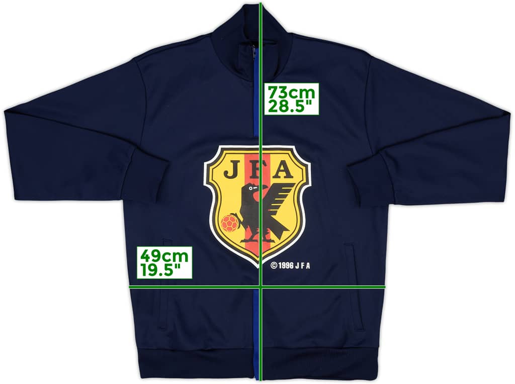 2005-06 Japan adidas 1/4 Zip Drill Top - 9/10 - (M)