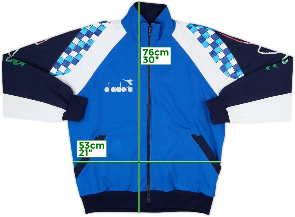 1990 Italy Diadora Track Jacket - 6/10 - (L)