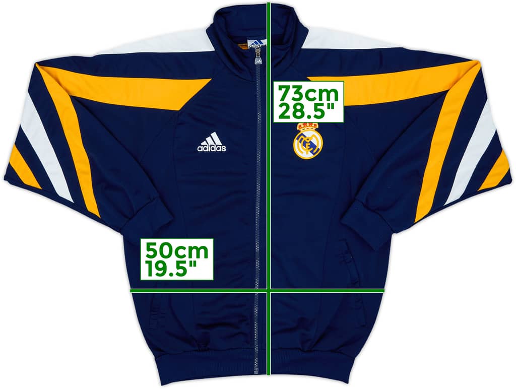 1998-99 Real Madrid adidas Track Jacket - 10/10 - (S)
