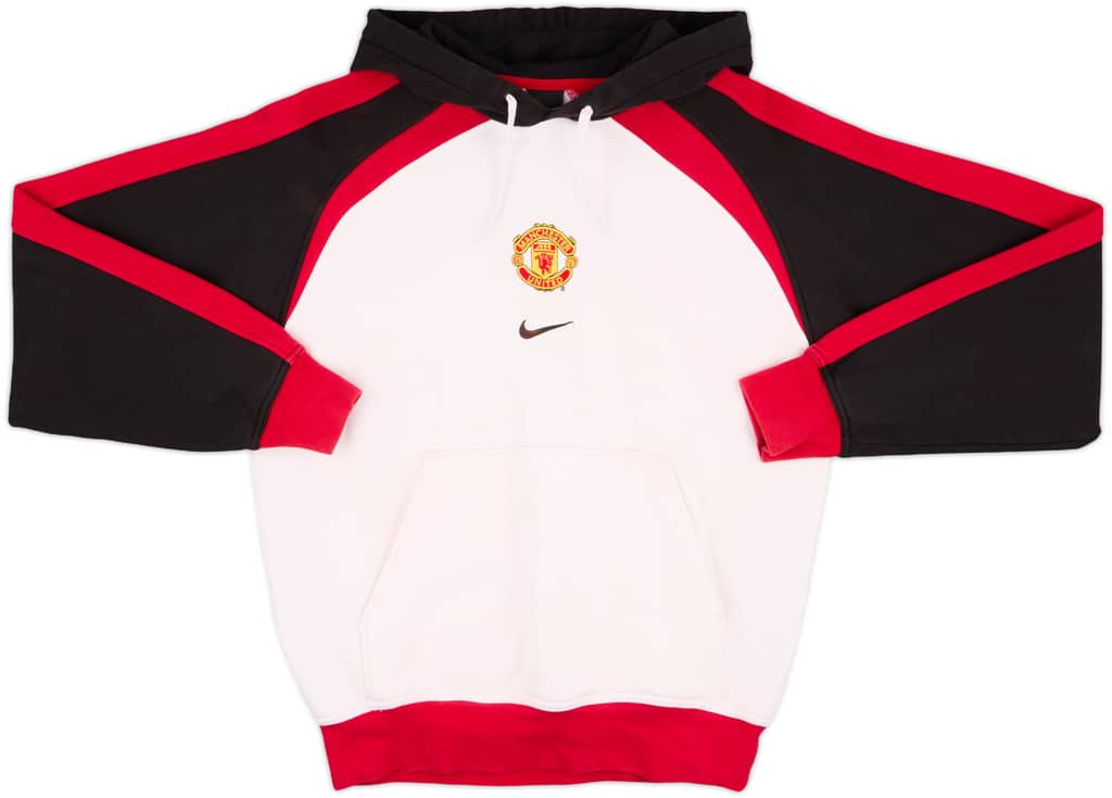 2005-06 Manchester United Nike Hooded Sweat Top - 7/10 - (S)