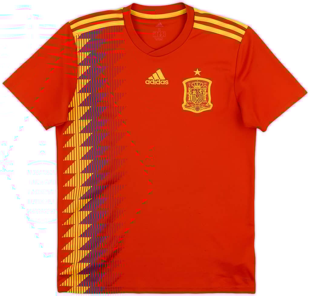 2018-19 Spain Home Shirt - 6/10 - (S)