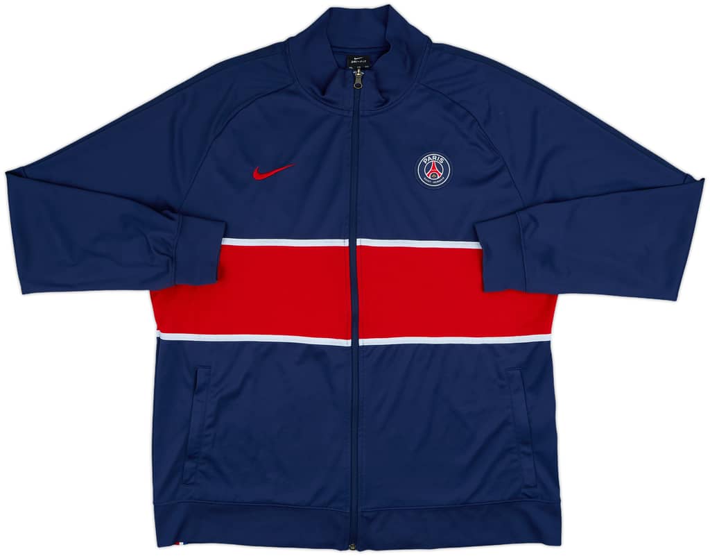 2020-21 Paris Saint-Germain Nike Track Jacket - 8/10 - (XXL)