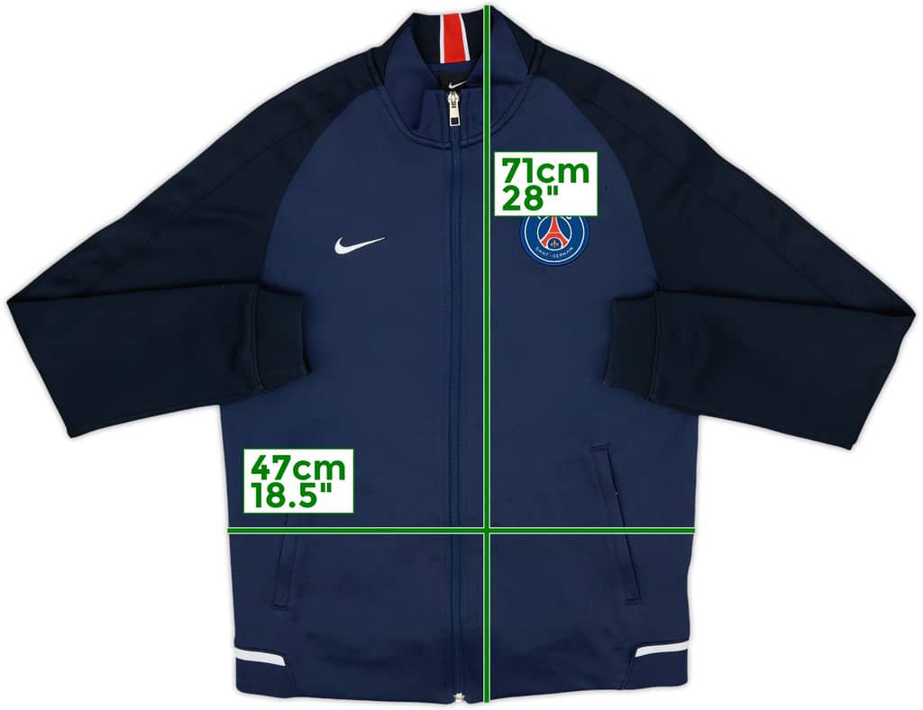 2016-17 Paris Saint-Germain Nike Track Jacket - 7/10 - (M)