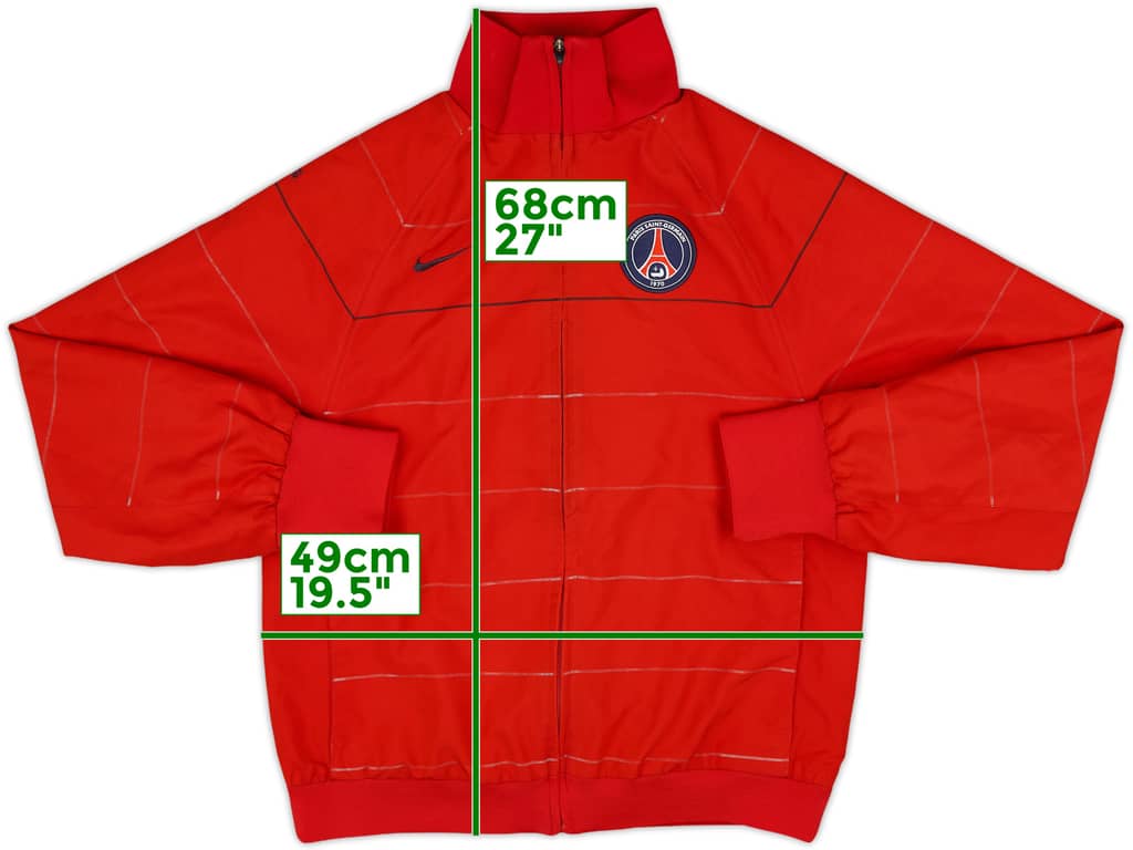 2008-09 Paris Saint-Germain Nike Track Jacket - 6/10 - (S)