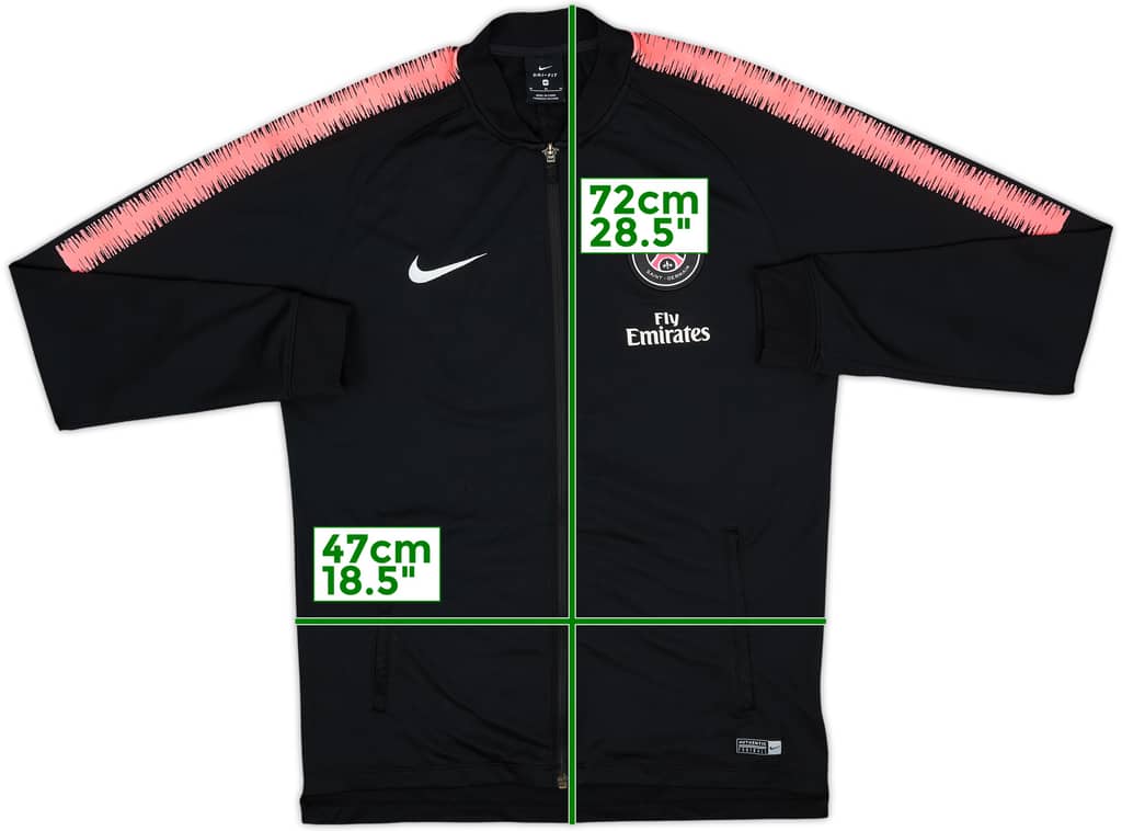 2018-19 Paris Saint-Germain Nike Track Jacket - 8/10 - (M)