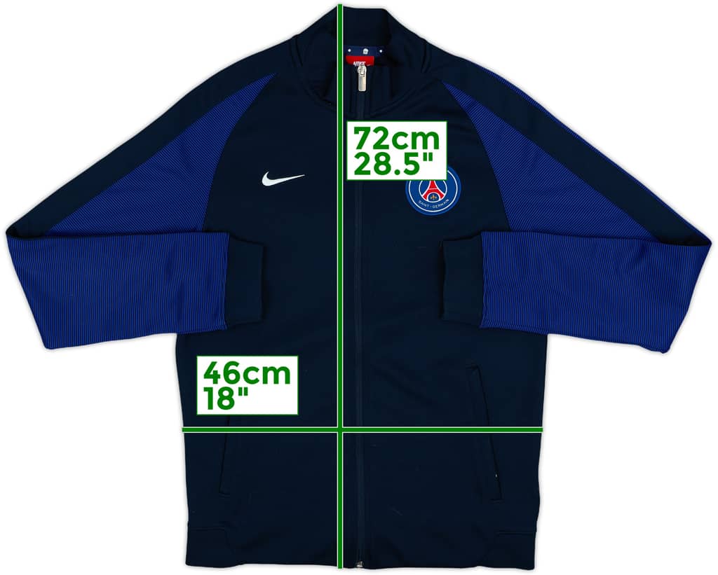 2016-17 Paris Saint-Germain Nike Track Jacket - 8/10 - (S)