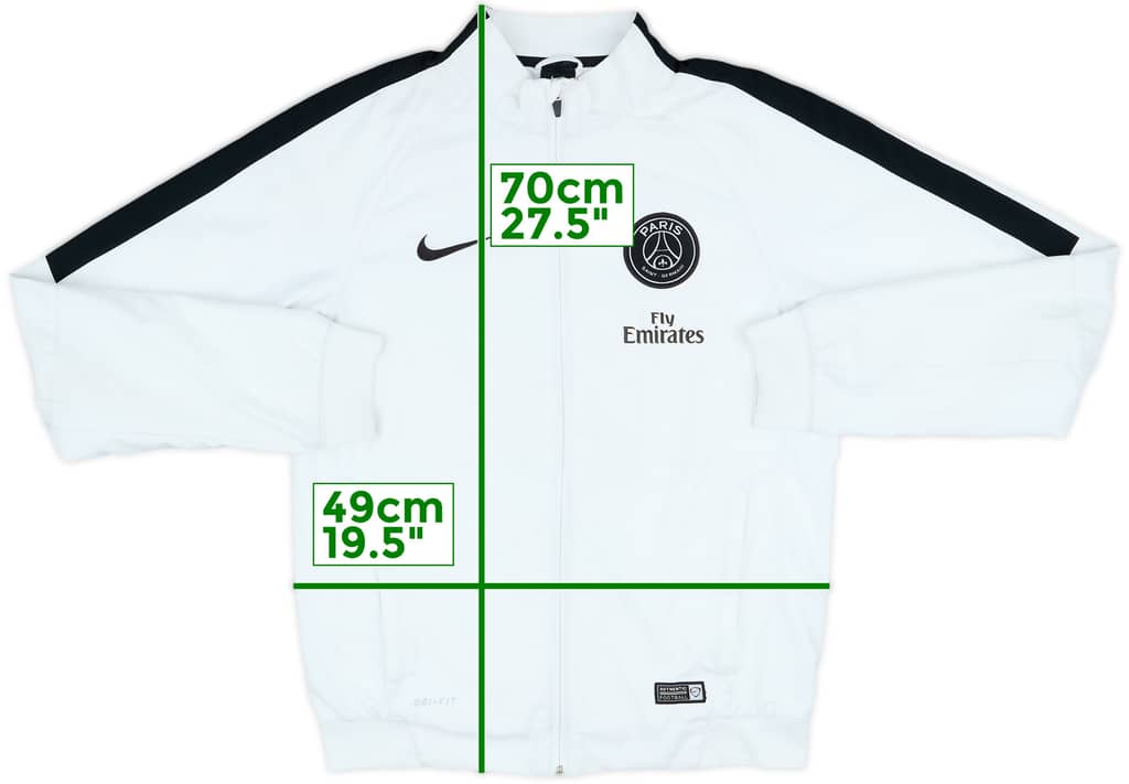 2015-16 Paris Saint-Germain Nike Track Jacket - 5/10 - (S)