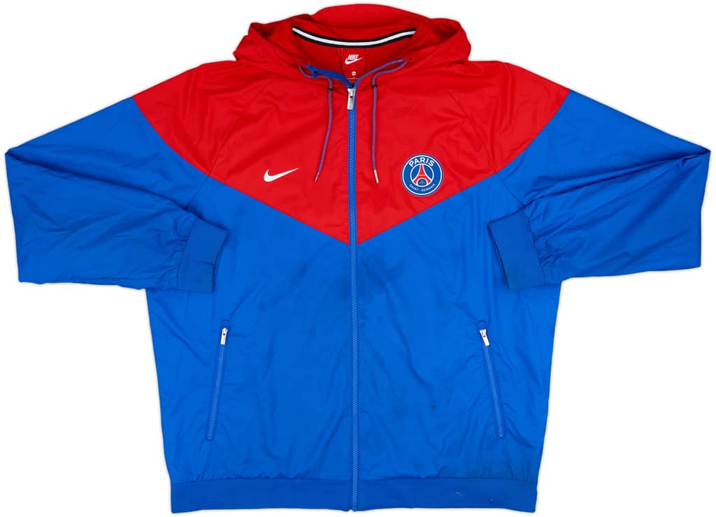 2018-19 Paris Saint-Germain Nike Hooded Track Jacket - 5/10 - (XL)