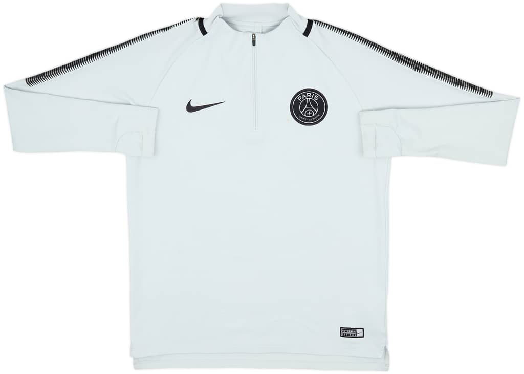 2017-18 Paris Saint-Germain Nike 1/4 Zip Drill Top - 5/10 - (M)