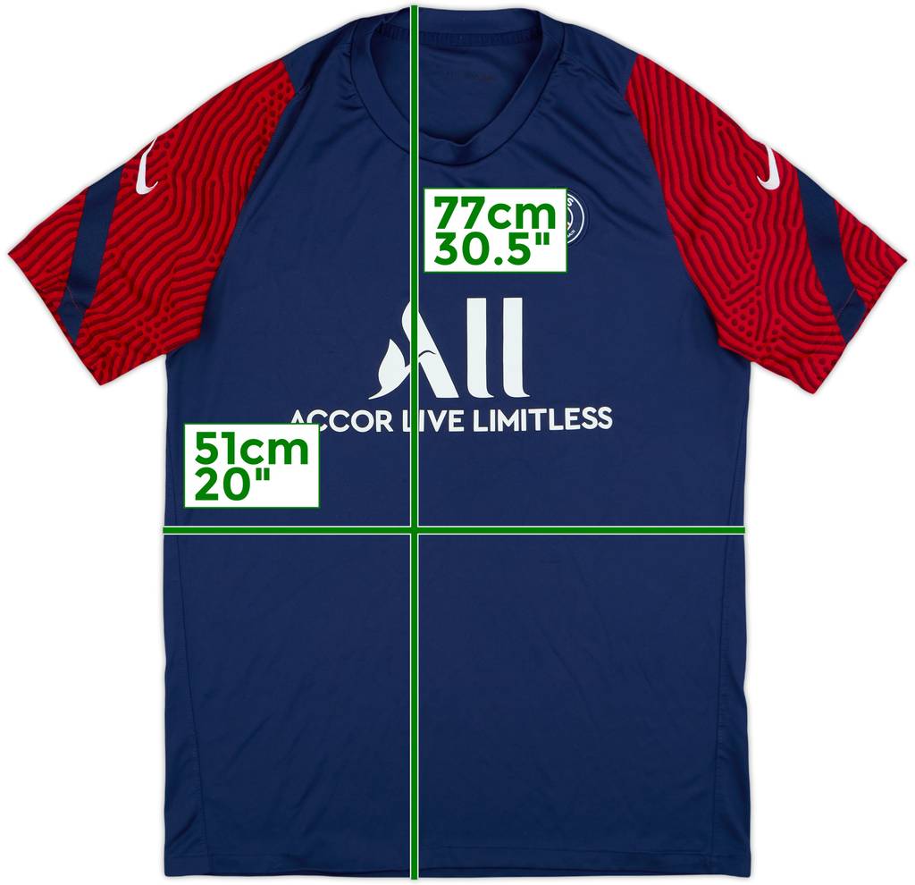 2020-21 Paris Saint-Germain Nike Training Shirt - 7/10 - (L)