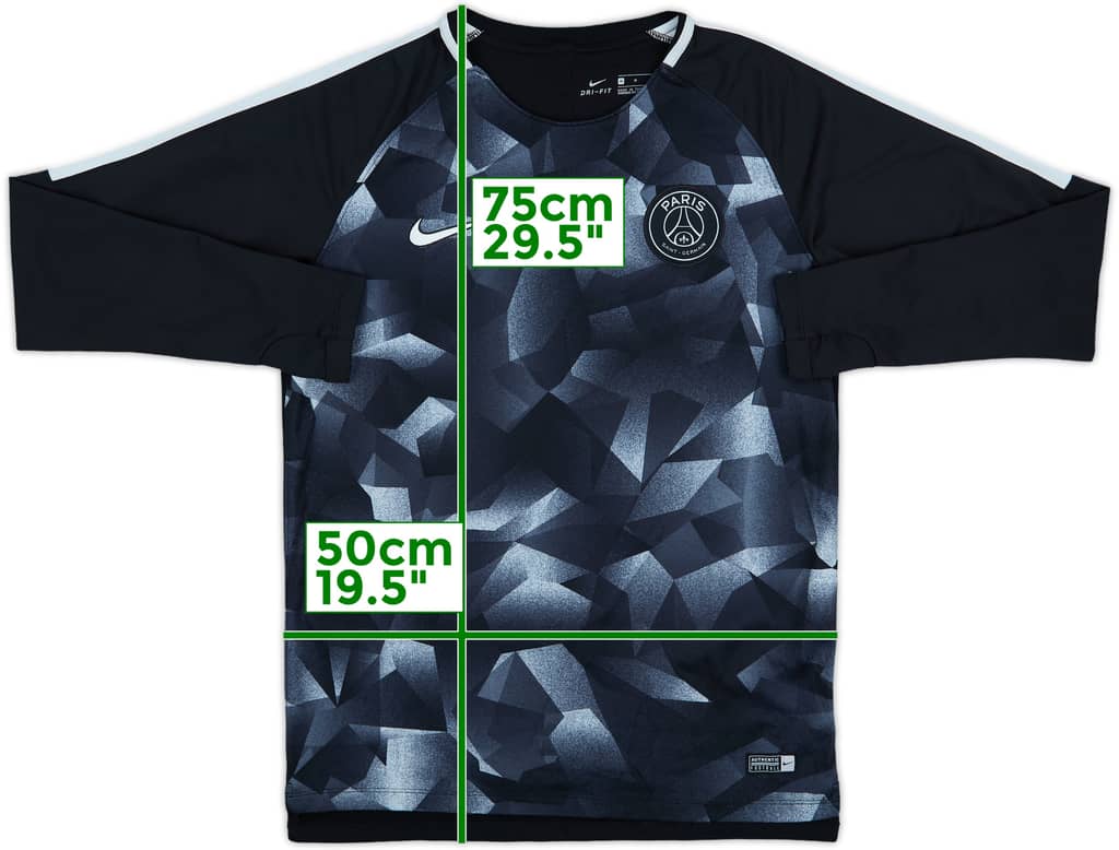 2017-18 Paris Saint-Germain Nike Training Top - 8/10 - (M)