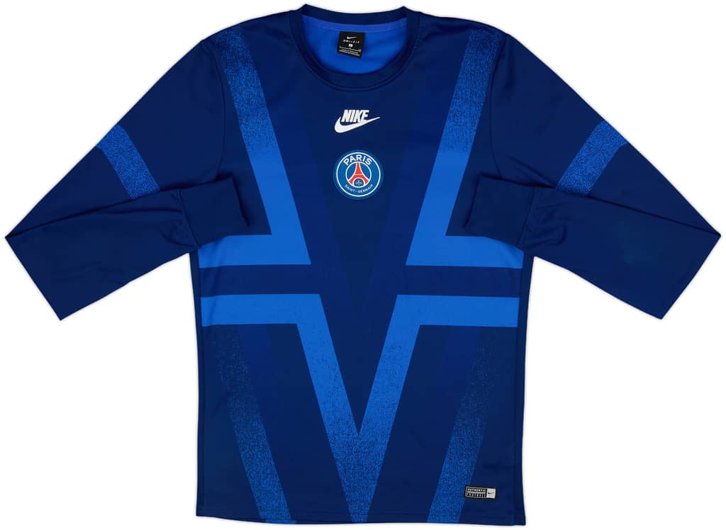 2019-20 Paris Saint-Germain Nike Sweat Top - 8/10 - (S)