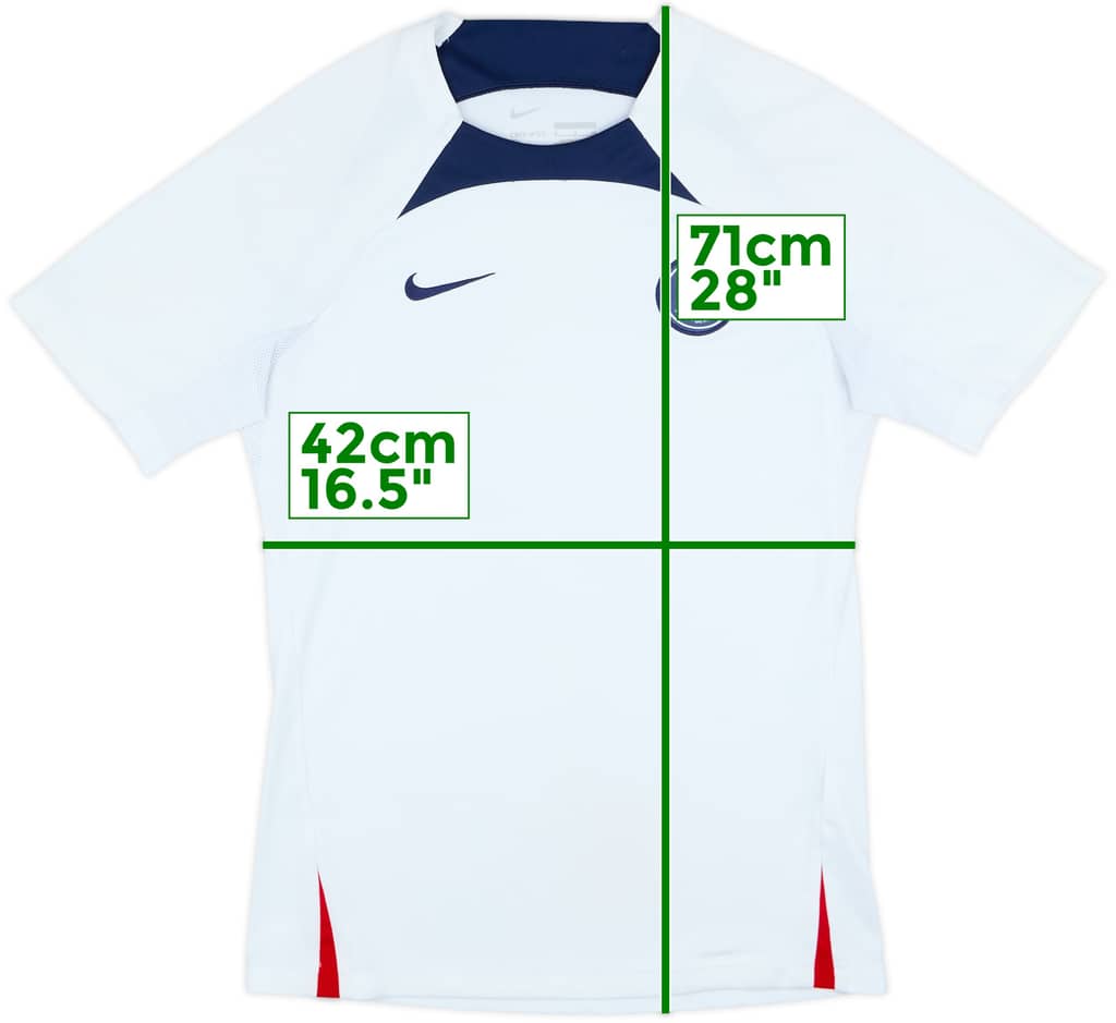 2022-23 Paris Saint-Germain Nike Training Shirt - 8/10 - (S)