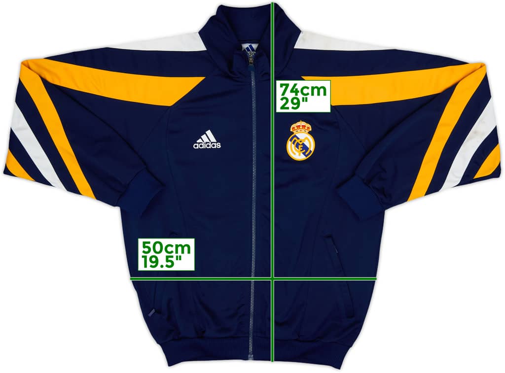1998-99 Real Madrid adidas Track Jacket - 8/10 - (S)