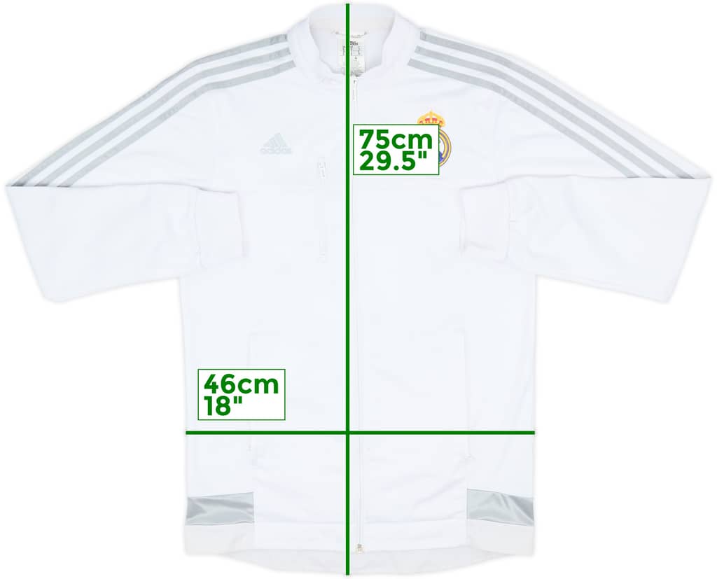 2015-16 Real Madrid adidas Track Jacket - 6/10 - (S)