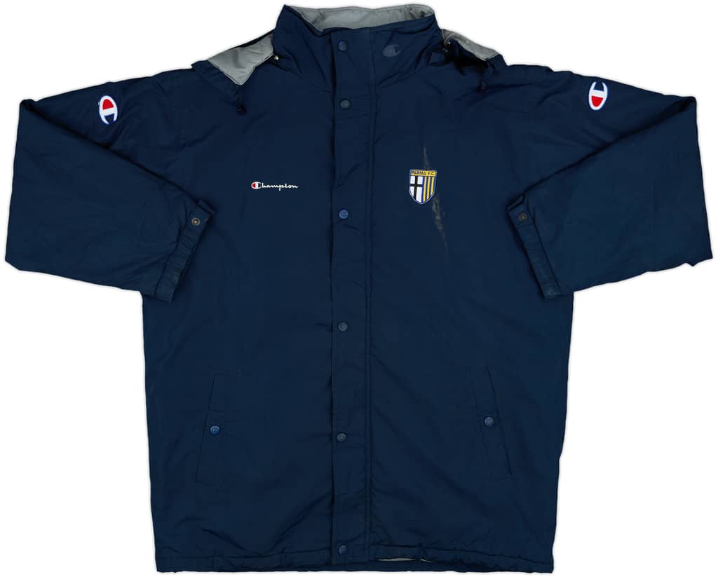 2003-04 Parma Champion Padded Bench Coat - 4/10 - (L)