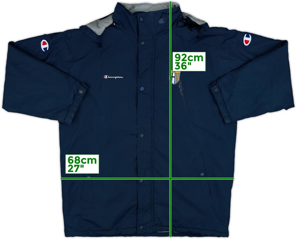 2003-04 Parma Champion Padded Bench Coat - 4/10 - (L)