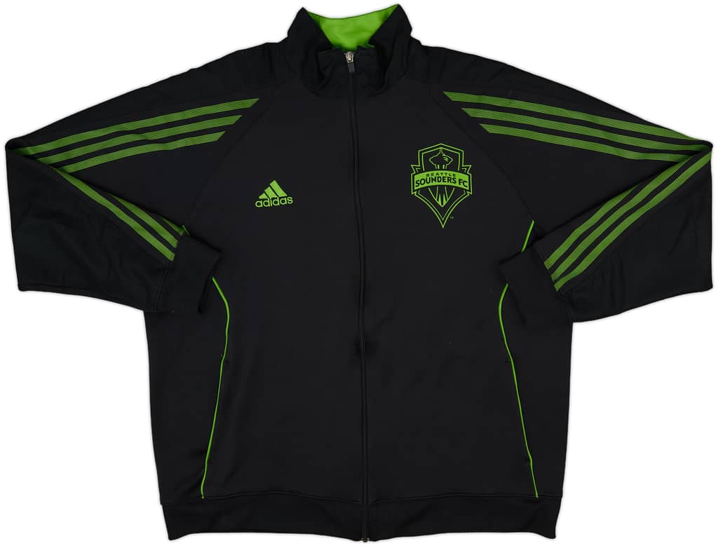 2012-13 Seattle Sounders adidas Track Jacket - 8/10 - (XL/XXL)