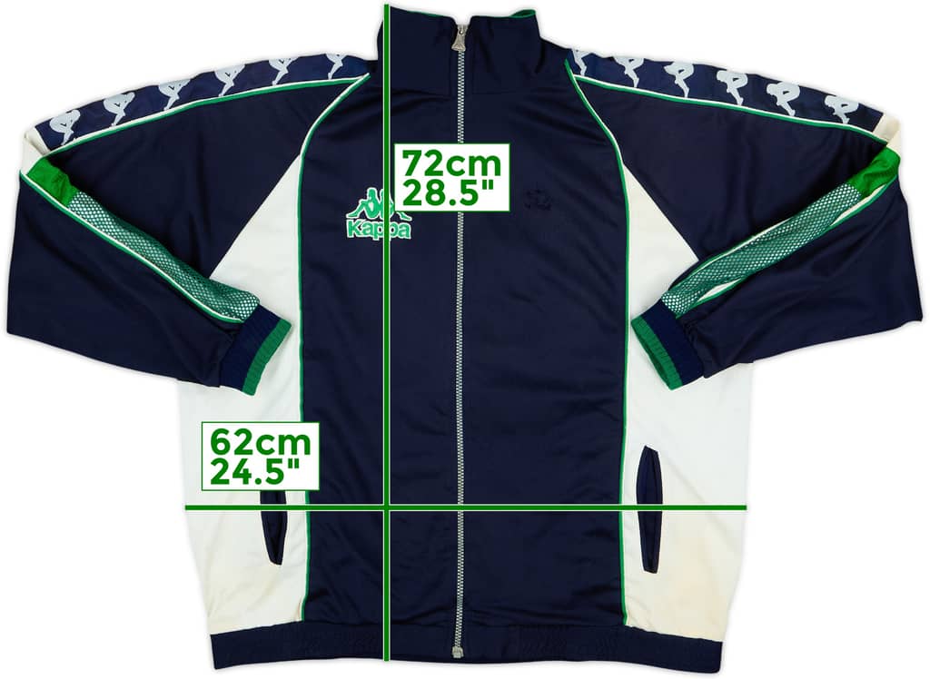 1998-99 Real Betis Kappa Track Jacket - 3/10 - (XL)