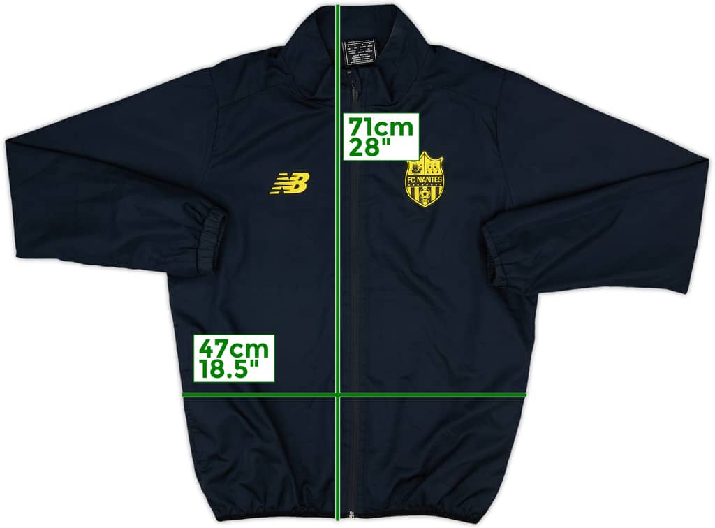 2018-19 Nantes New Balance Track Jacket - 8/10 - (S)